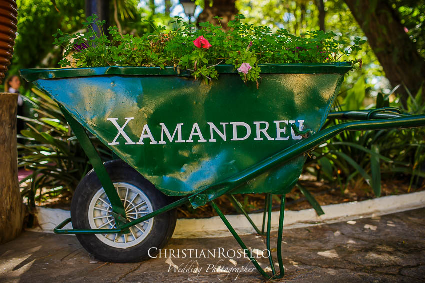 Reportaje de Bodas en Masía Xamandreu Sara y Miguel. Christian Roselló Fotografo de Bodas en Valencia.